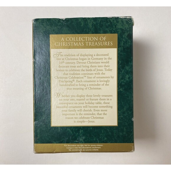 Dayspring Ornament "Our First Christmas Together" Married Couple Love Y2K - Picture 3 of 8